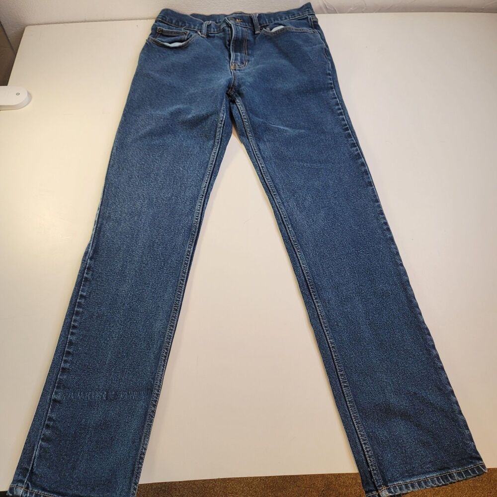 Arizona Flex Straight Leg Jeans 32x33 Dark Wash Stretch Denim READ Description